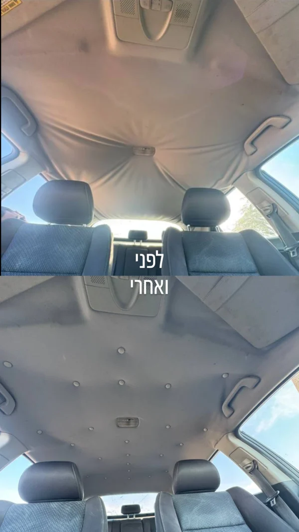 ⁦כפתורים להחזקת הבד בתקרת הרכב⁩ – תמונה ⁦5⁩
